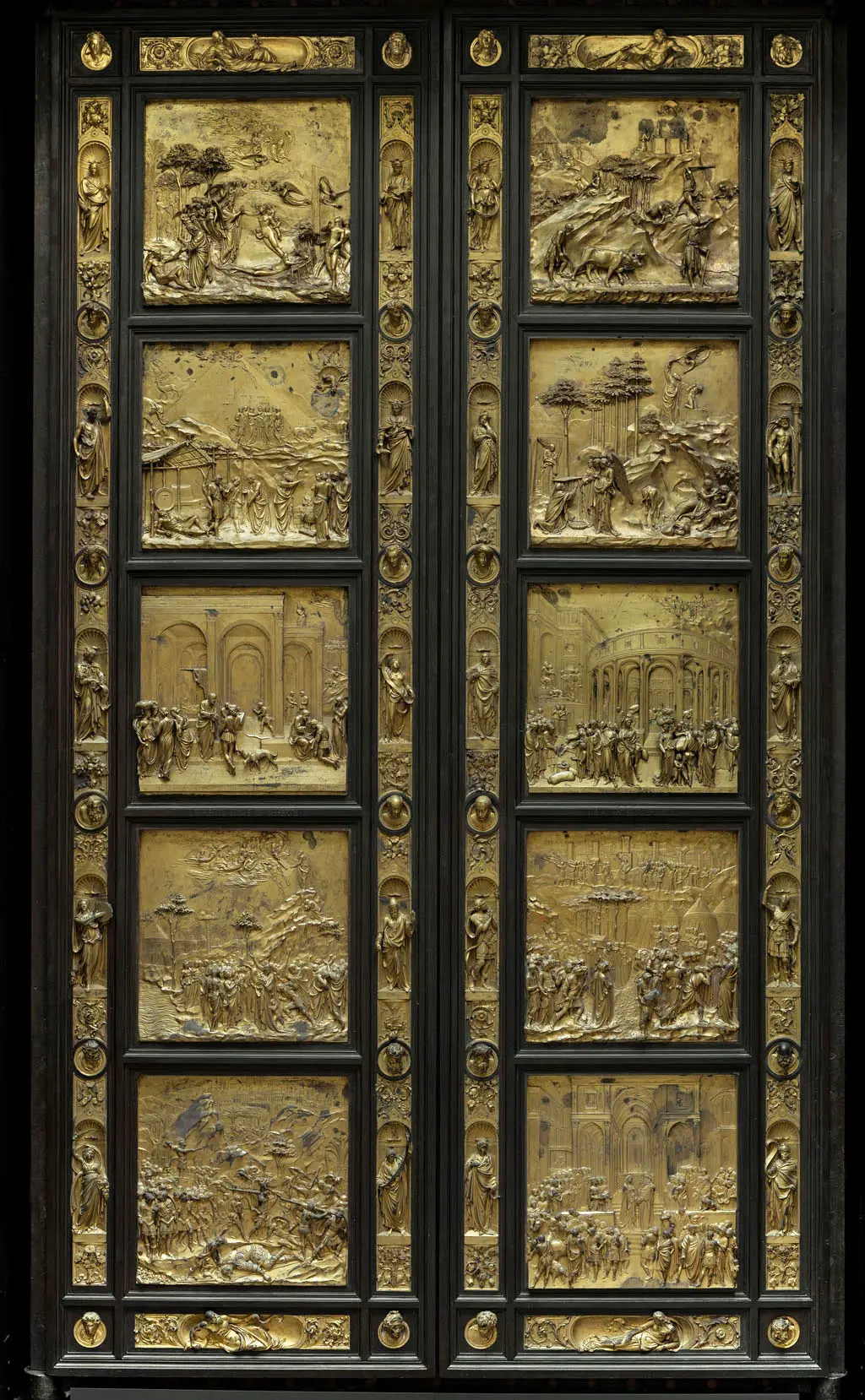 Gates of Paradise in Detail Lorenzo Ghiberti
